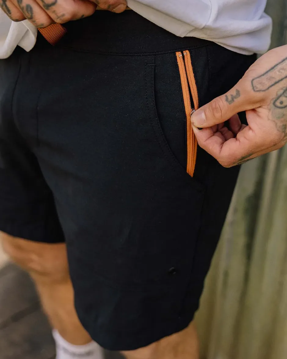 Shorts|Activewear>Floris van Bommel Drift All Purpose Short True Black