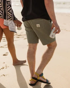 Shorts|Best Sellers>Floris van Bommel Drifter Cord Short Pistachio
