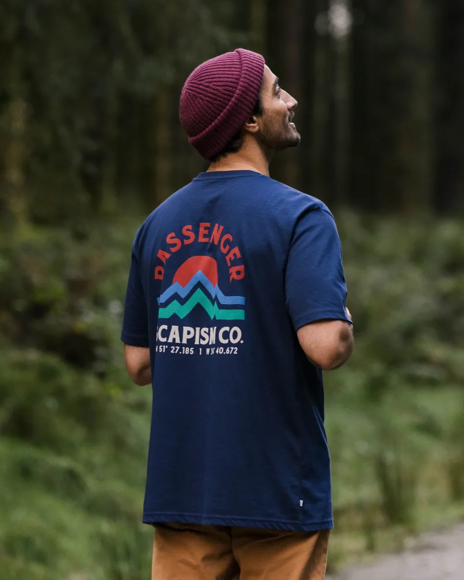 T-Shirts & Tank Tops|Men's Outlet>Passenger Dumont Organic Relaxed Fit T-Shirt Rich Navy