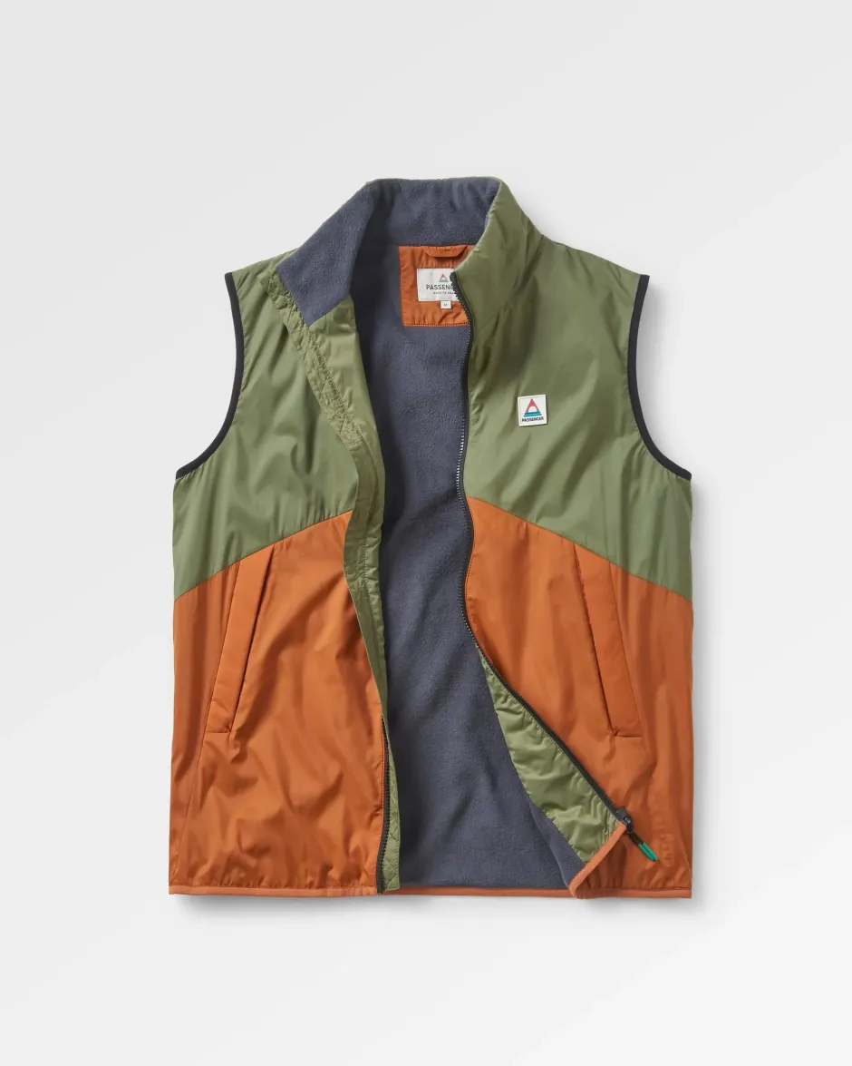 Insulated>Passenger Dusk Recycled Insulated Vest Dusty Olive