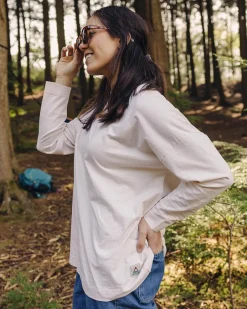 Tops & T-Shirts|Women's Outlet>Passenger Easytee Recycled Cotton Oversized T-Shirt Birch