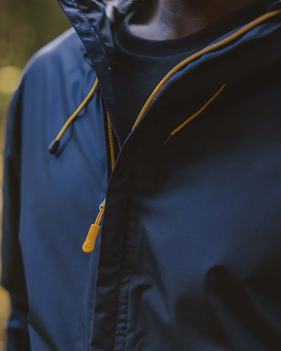 Water Resistant|Shell>Passenger Echo Recycled Water Resistant Jacket Deep Navy
