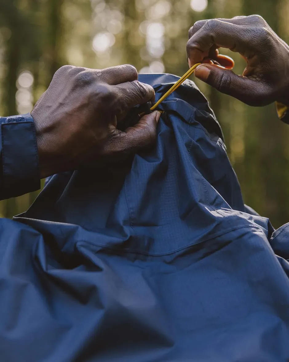 Water Resistant|Shell>Passenger Echo Recycled Water Resistant Jacket Deep Navy