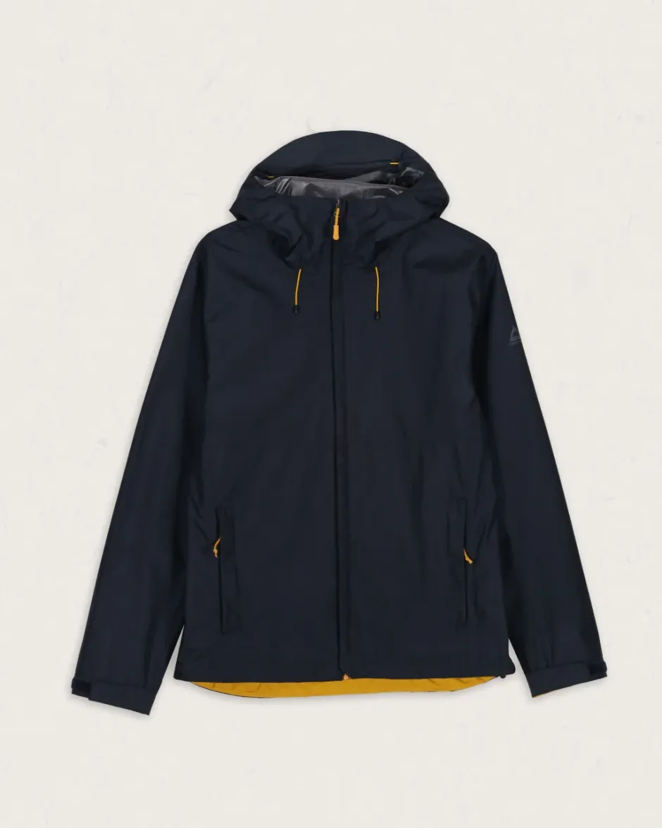 Water Resistant|Shell>Passenger Echo Recycled Water Resistant Jacket Deep Navy