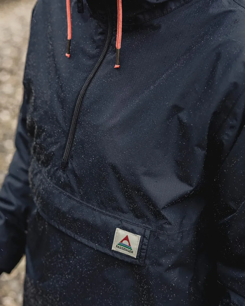 Water Resistant|Shell>Passenger Eden Recycled Oversized Water Resistant Jacket Deep Navy