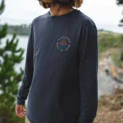 T-Shirts & Tank Tops|Best Sellers>Passenger Escapism Recycled LS T-Shirt Faded Black