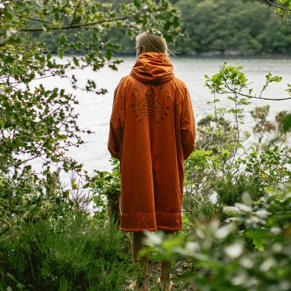 Changing Robes & Ponchos|Changing Robes & Surf Ponchos>Floris van Bommel Escapism Recycled Sherpa Lined Changing Robe Rust