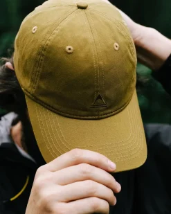 Accessories|Caps & Hats>Passenger Fade Recycled Cotton Low Profile 6 Panel Cap Mustard Gold