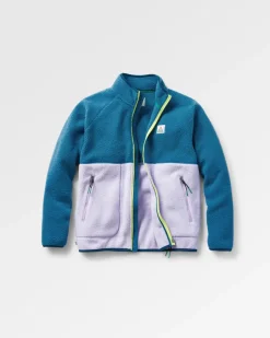 Fleece|Fleece>Passenger Fairbanks 2.0 Full Zip Recycled Sherpa Fleece Lilac Mist