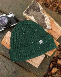 Beanies|Beanies>Floris van Bommel Fisherman 2.0 Recycled Cotton Beanie Fir Tree
