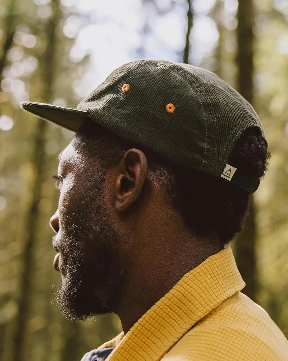 Surf Accessories|Surf Accessories>Floris van Bommel Fixie Recycled 5 Panel Cap Khaki