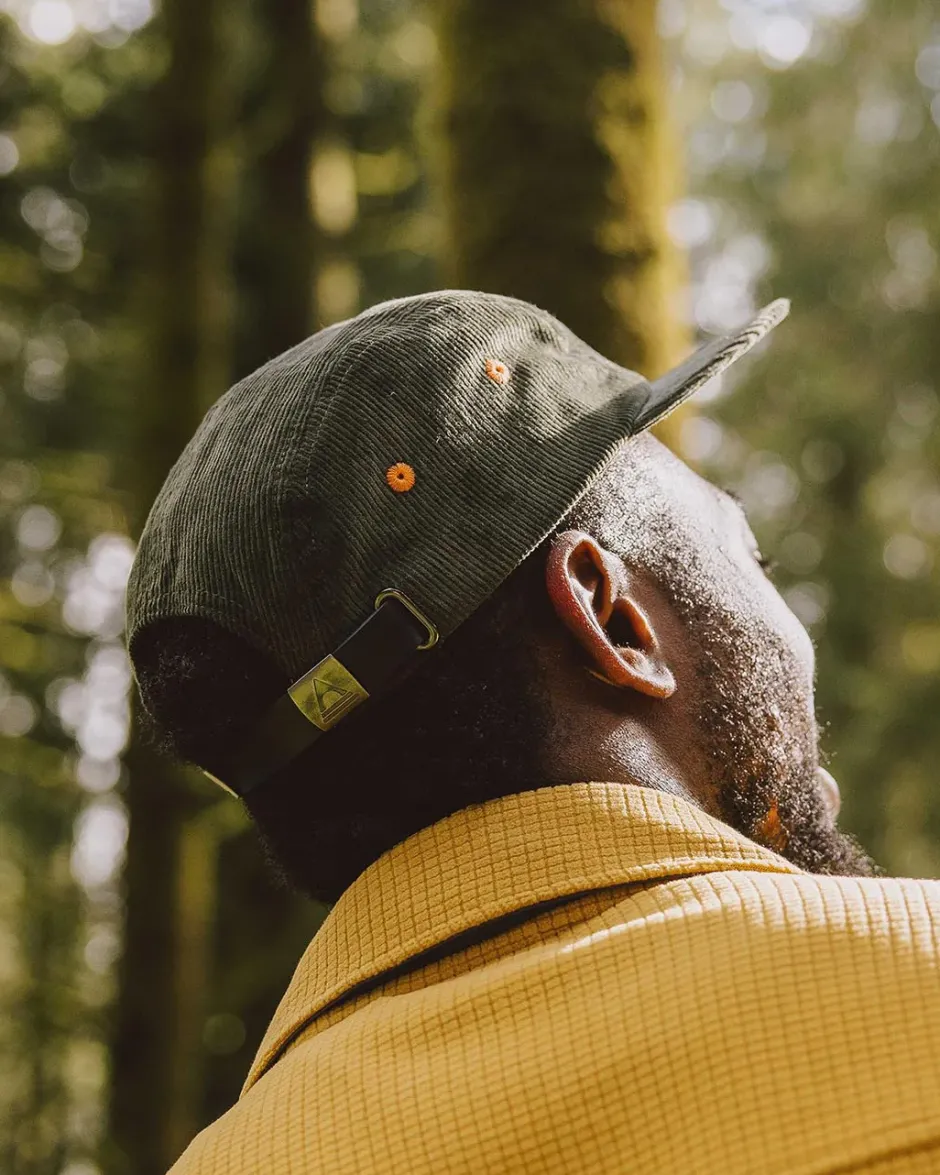 Surf Accessories|Surf Accessories>Floris van Bommel Fixie Recycled 5 Panel Cap Khaki