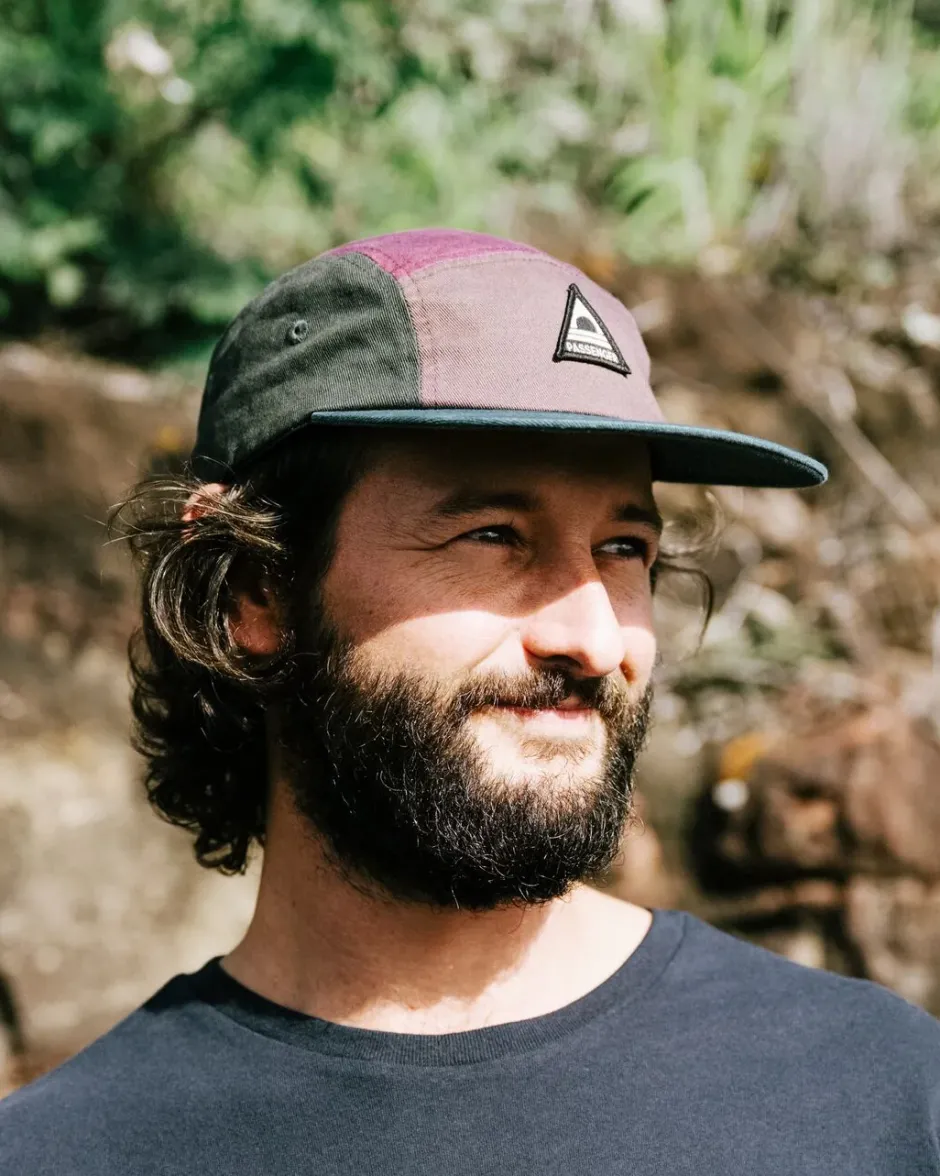 Caps & Hats|Caps & Hats>Floris van Bommel Fixie Recycled 5 Panel Cap Grape Multi