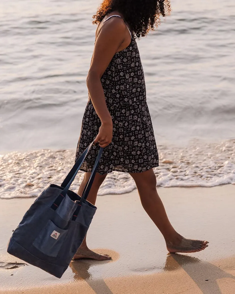 Dresses & Skirts|Women's Outlet>Passenger Floaty Layered Dress Simple Tile Faded Black