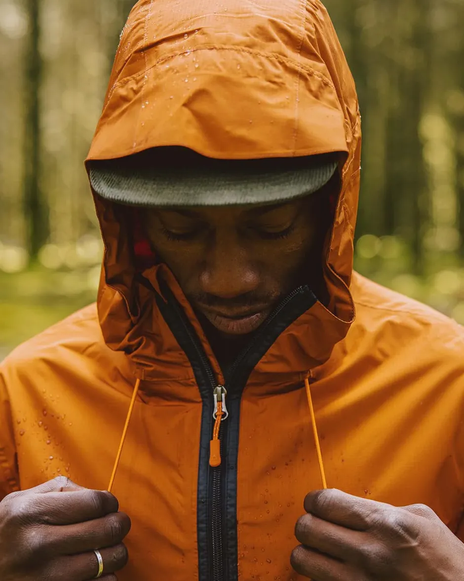 Water Resistant|Men's Outlet>Passenger Flow 1/2 Zip Recycled Water Resistant Jacket Glazed Ginger/Deep Navy