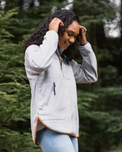 Fleece|Fleece>Passenger Folksy Recycled Polar Fleece Grey Marl