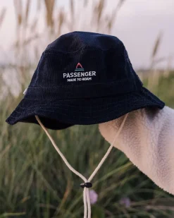 Accessories|Caps & Hats>Passenger Forest Recycled Cord Bucket Hat Deep Navy