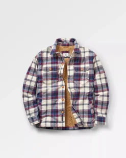 Shirts|Best Sellers>Passenger Freestyle Sherpa-Lined Overshirt Vintage White