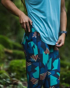 Leggings|Dungarees & Pants>Passenger Fresh Air 2.0 Recycled Leggings Deep Navy Camo