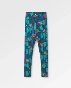 Leggings|Dungarees & Pants>Passenger Fresh Air 2.0 Recycled Leggings Deep Navy Camo