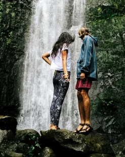 Leggings|Dungarees & Pants>Passenger Fresh Air Recycled Leggings Black Floral