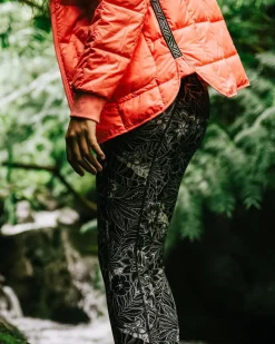 Leggings|Dungarees & Pants>Passenger Fresh Air Recycled Leggings Black Floral