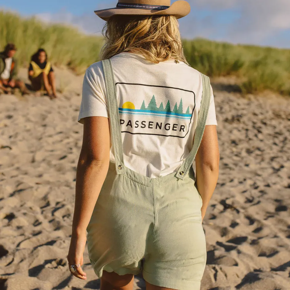 Shorts|Jumpsuits & Playsuits>Passenger Fun Days Playsuit Sage