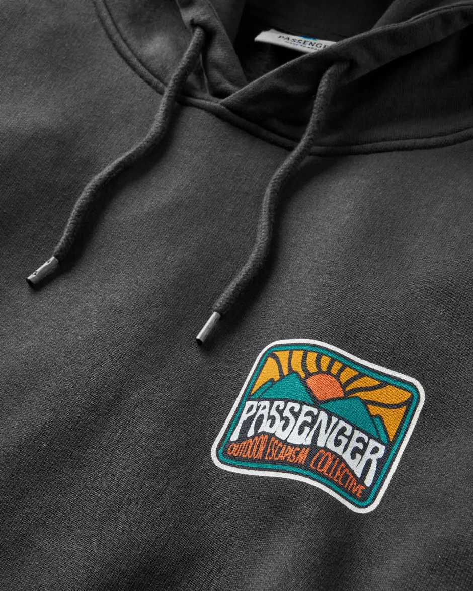 Hoodies & Sweatshirts>Passenger Golden Hour Hoodie Black