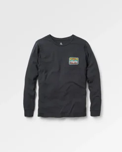Tops & T-Shirts>Passenger Golden Hour LS T-Shirt Black