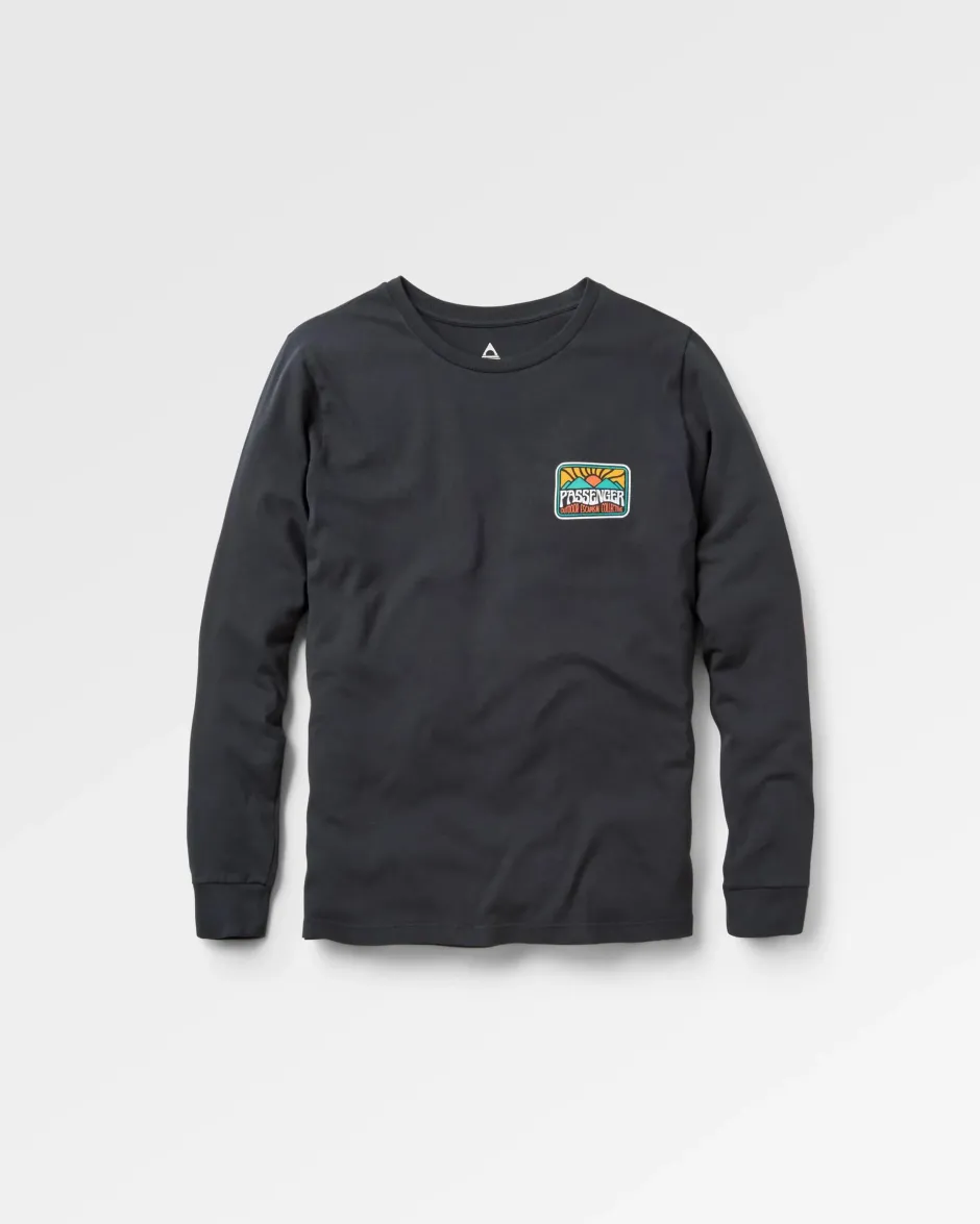 Tops & T-Shirts>Passenger Golden Hour LS T-Shirt Black