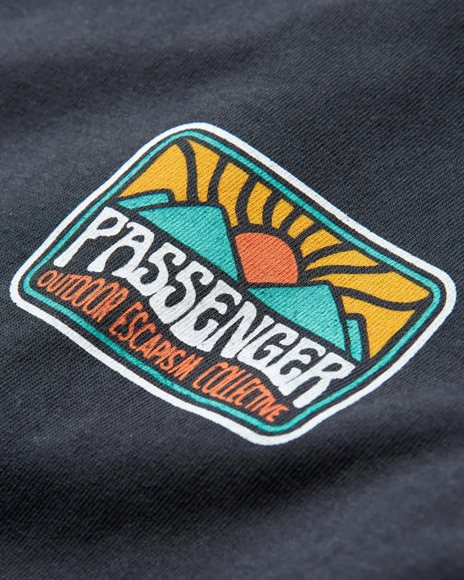 Tops & T-Shirts>Passenger Golden Hour LS T-Shirt Black
