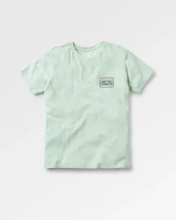 Tops & T-Shirts>Passenger Golden Hour Recycled Cotton Oversized T-Shirt Surf Spray
