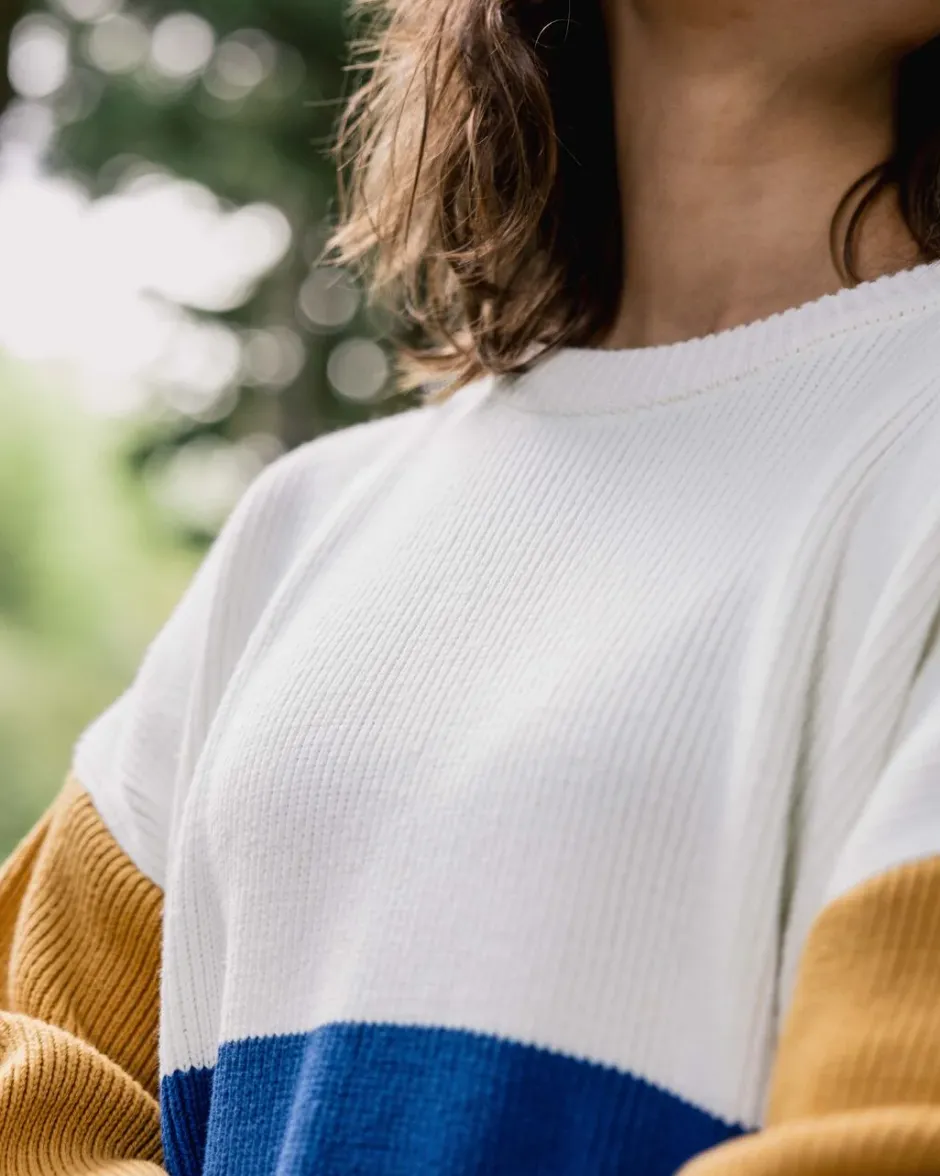 Women's Outlet|Women's>Passenger Gondwana Organic Oversized Knitted Jumper True Blue