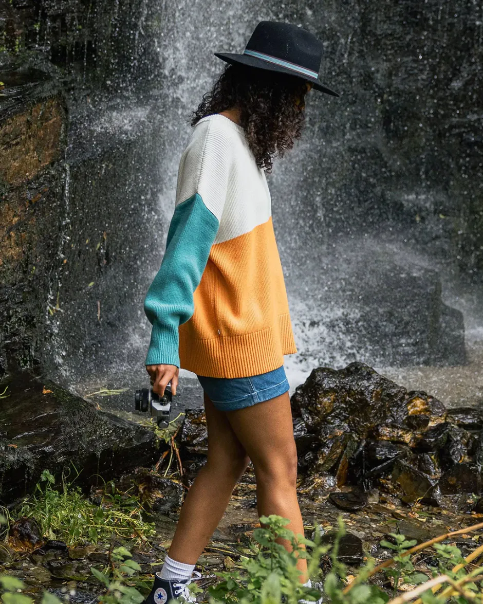 Knitwear|Women's Outlet>Passenger Gondwana Organic Oversized Knitted Jumper Apricot