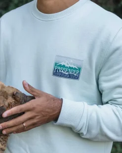 Hoodies & Sweatshirts|Best Sellers>Passenger Grounded Organic Cotton Sweatshirt Surf Spray