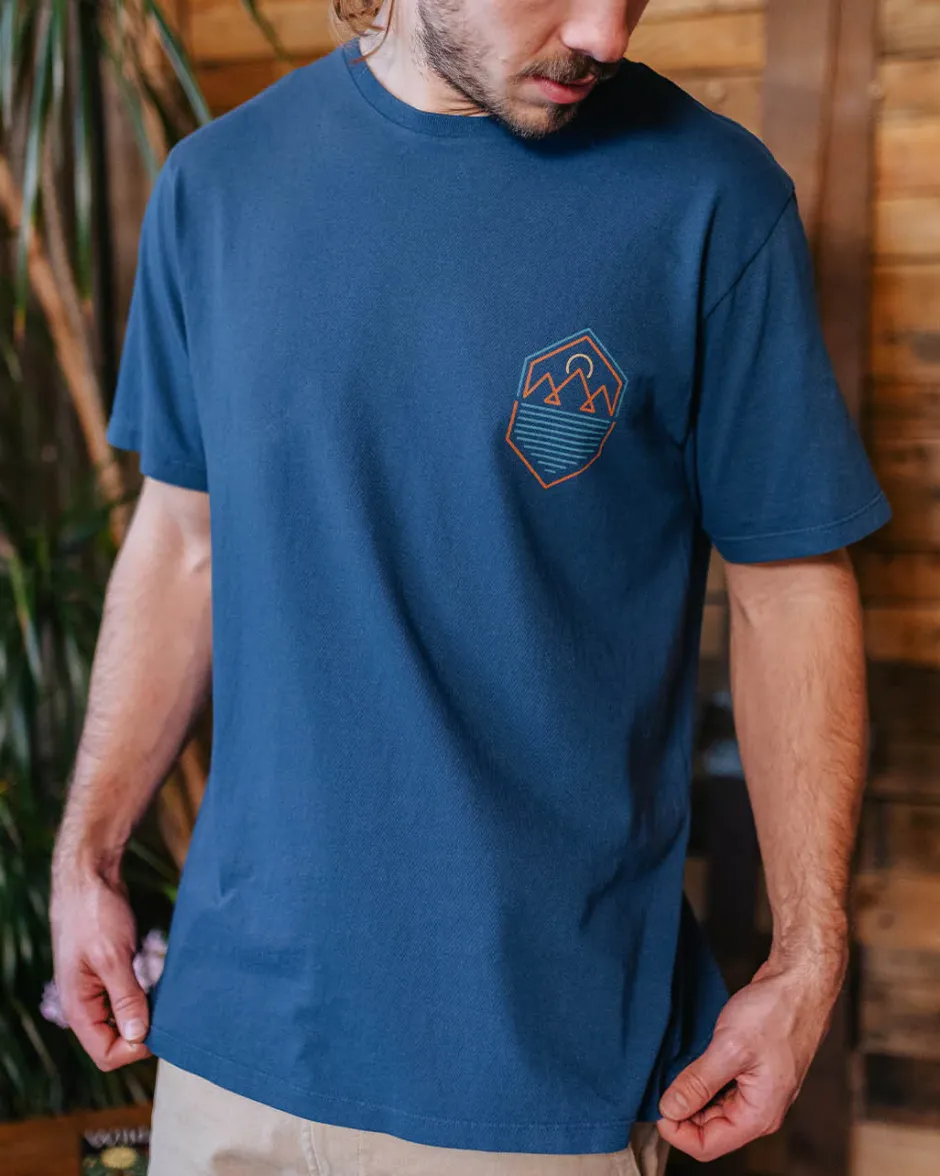 T-Shirts & Tank Tops|Men's Outlet>Passenger Guided T-Shirt Dark Denim