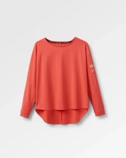 Tops & T-Shirts|Activewear>Passenger Hatha Recycled Active Top Watermelon