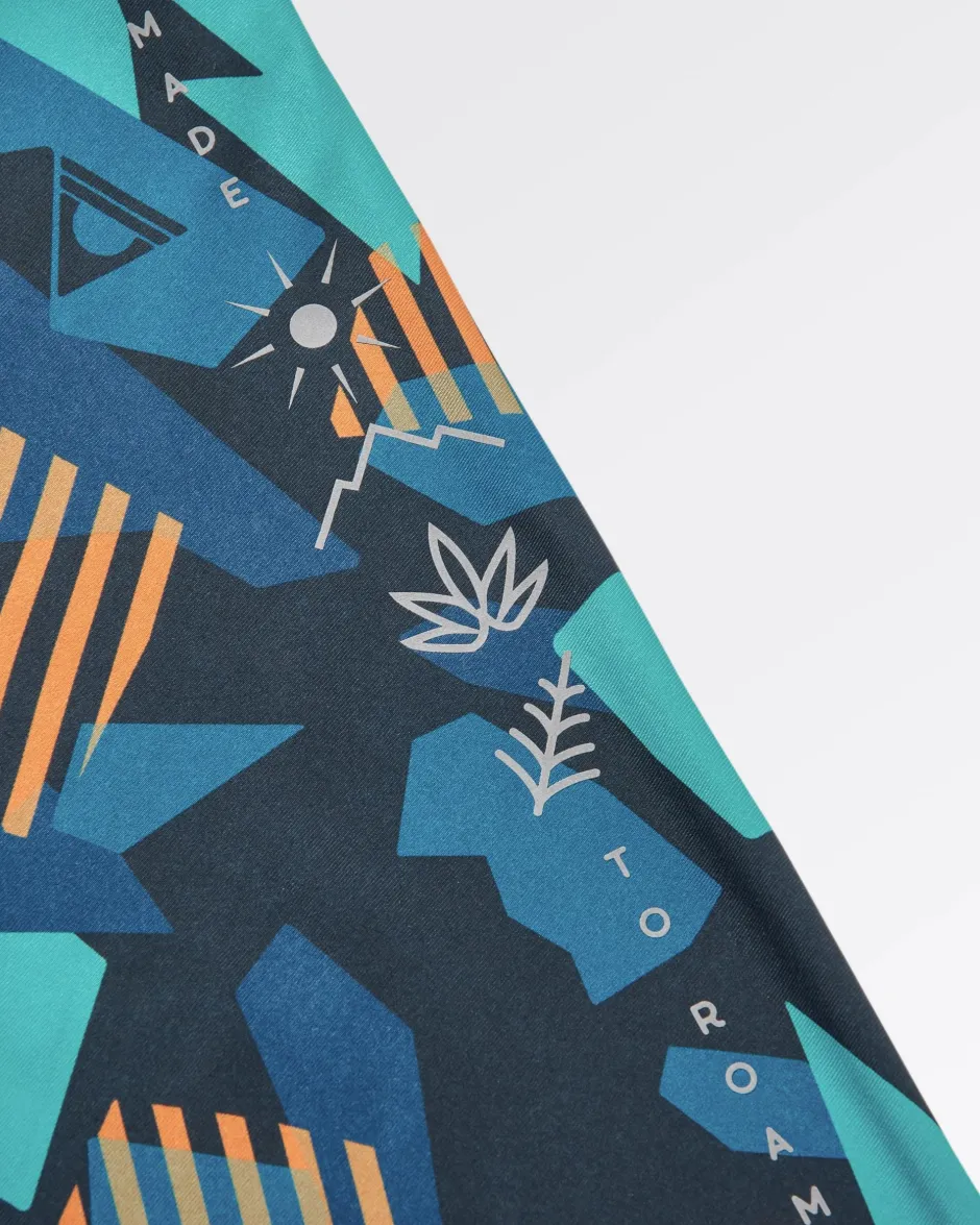 Tops & T-Shirts|Activewear>Passenger Hatha Recycled Active Top Deep Navy Camo