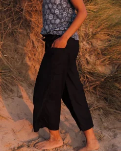 Dungarees & Pants|Women's Outlet>Passenger Hazel Woven Trouser Black