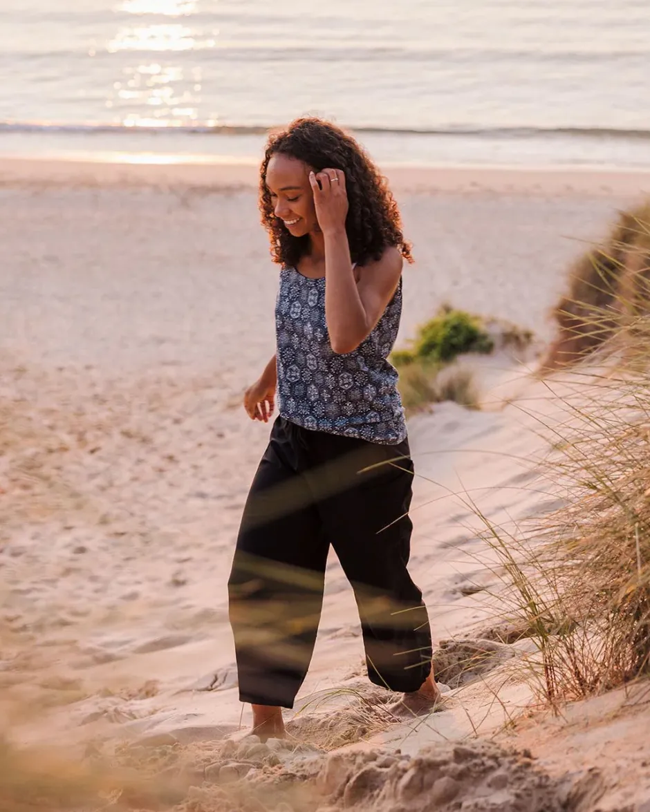 Dungarees & Pants|Women's Outlet>Passenger Hazel Woven Trouser Black
