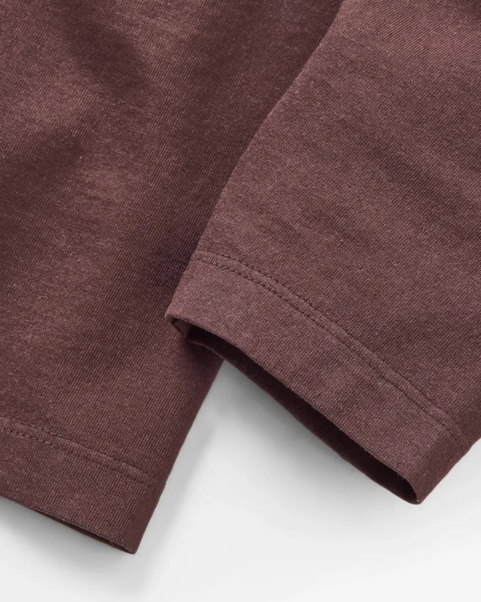 T-Shirts & Tank Tops|Best Sellers>Passenger Heritage Recycled Relaxed Fit LS T-Shirt Java