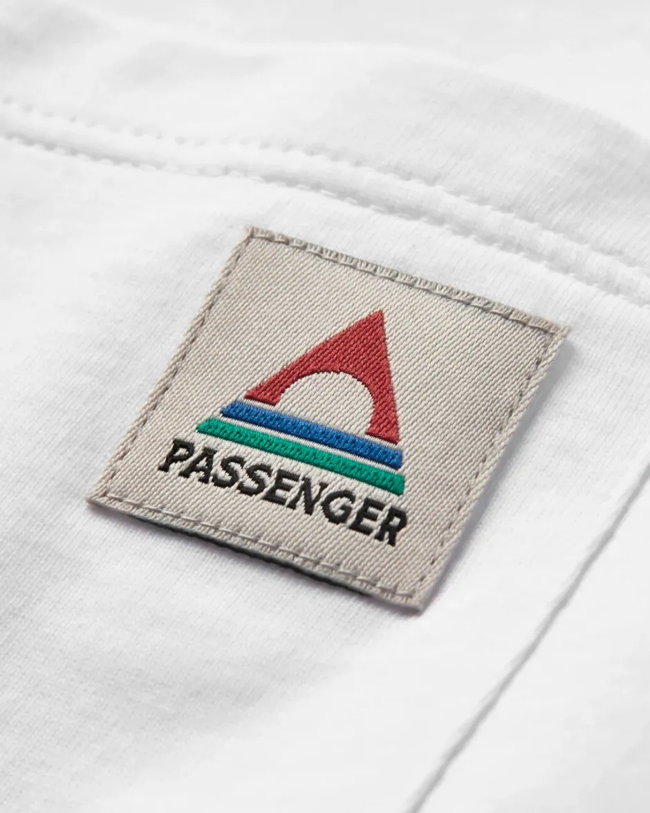 T-Shirts & Tank Tops|Best Sellers>Passenger Heritage Recycled Relaxed Fit T-Shirt White