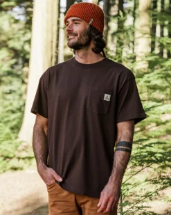 T-Shirts & Tank Tops|Men's Outlet>Passenger Heritage Recycled Relaxed Fit T-Shirt Java
