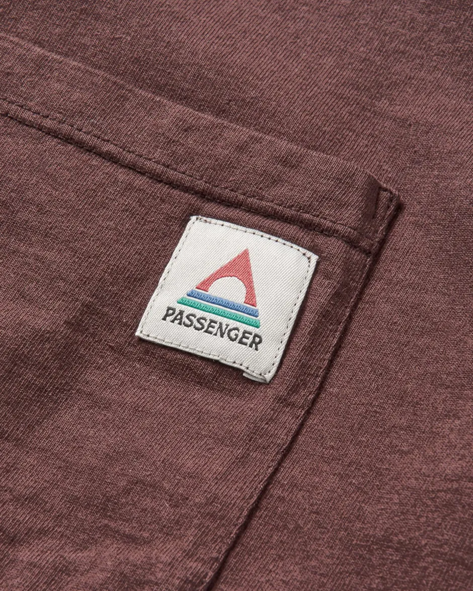 T-Shirts & Tank Tops|Men's Outlet>Passenger Heritage Recycled Relaxed Fit T-Shirt Java