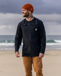 T-Shirts & Tank Tops|Best Sellers>Passenger Heritage Recycled Relaxed Fit LS T-Shirt Black