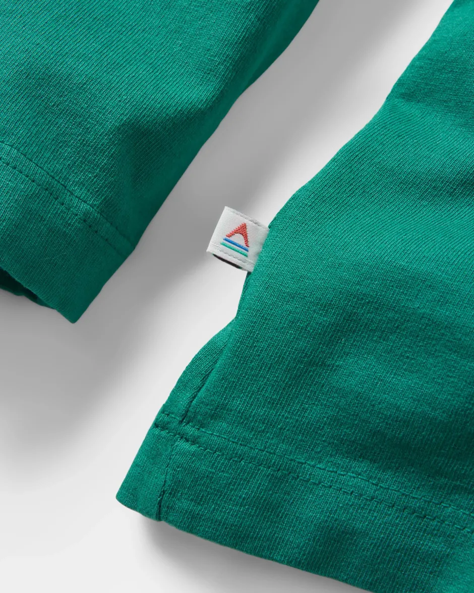 T-Shirts & Tank Tops|Best Sellers>Passenger Heritage Recycled Relaxed Fit LS T-Shirt Forest Green