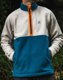 Fleece|Fleece>Floris van Bommel Highland Recycled Polartec® Fleece Corsair/ Vintage White