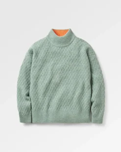 Knitwear|Women's Outlet>Passenger Hinterland Recycled Knitted Jumper Pistachio