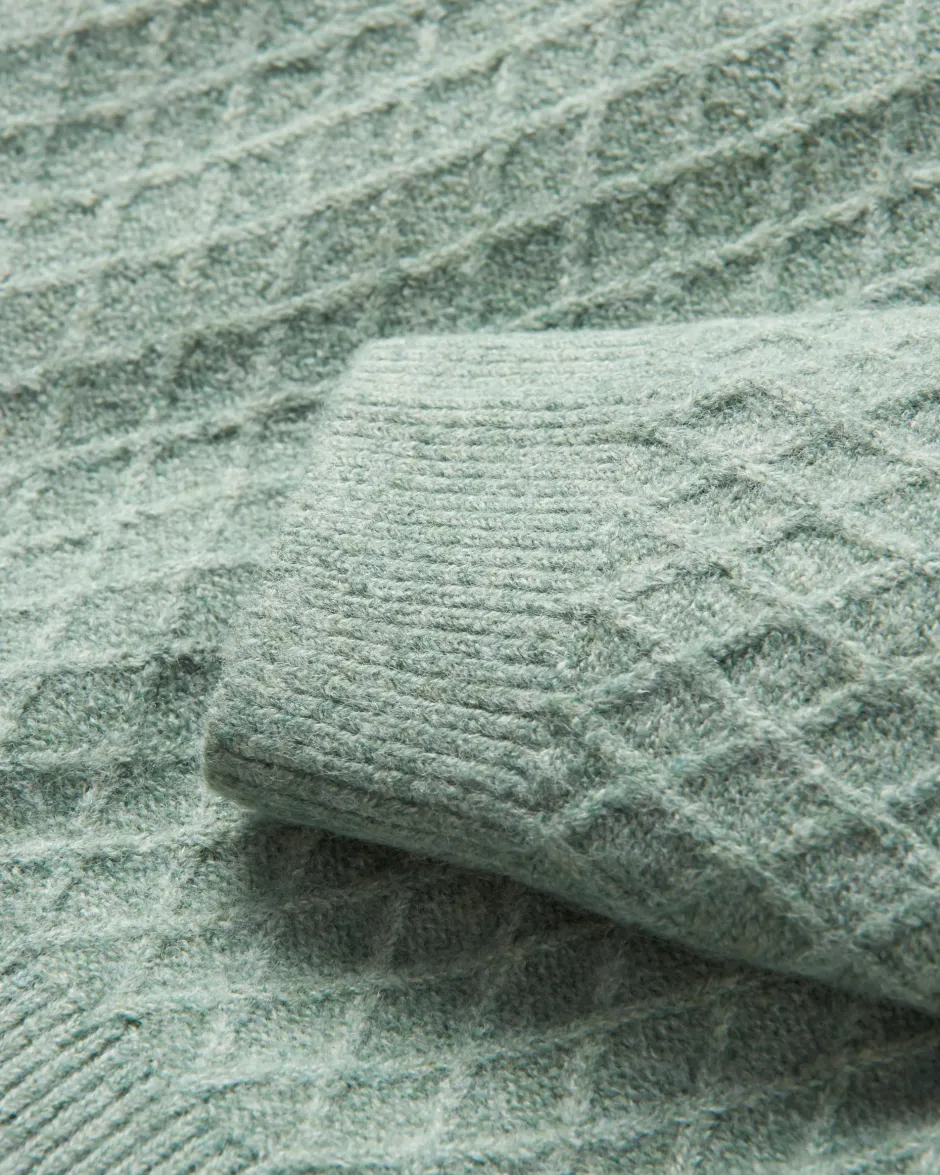 Knitwear|Women's Outlet>Passenger Hinterland Recycled Knitted Jumper Pistachio
