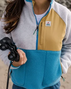 Fleece|Fleece>Passenger Home 2.0 Recycled Sherpa Fleece Atlantic Blue